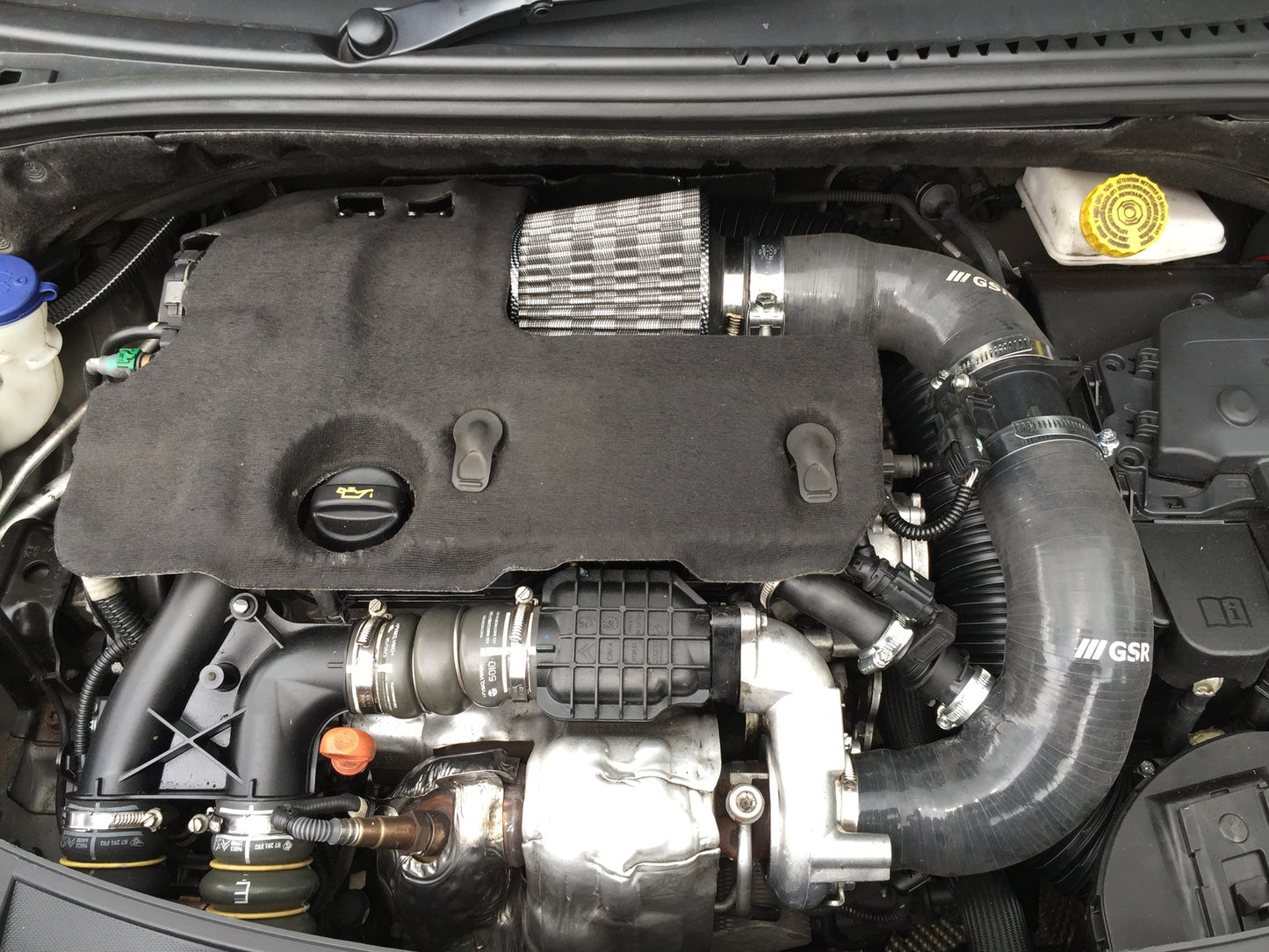 DS3 208 HDI 9684362180 turbo hose pipe