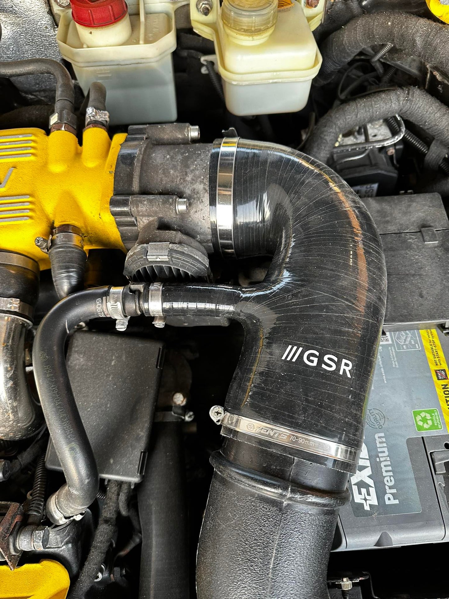 Enlarged Alfa Romeo 156 147 GT V6 intake hose (for Porsche throttle body)