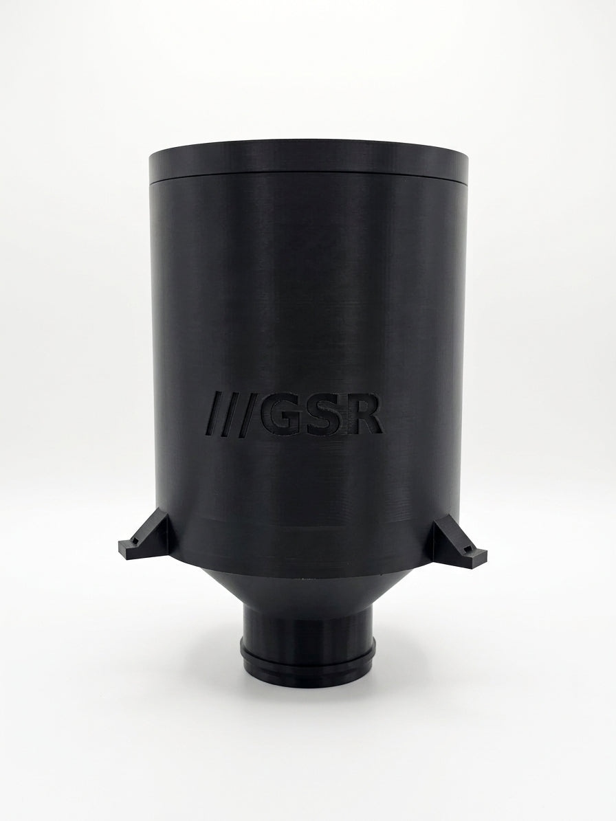 GSR Air Filter Heat Shield - sealed cone filter airbox 75mm