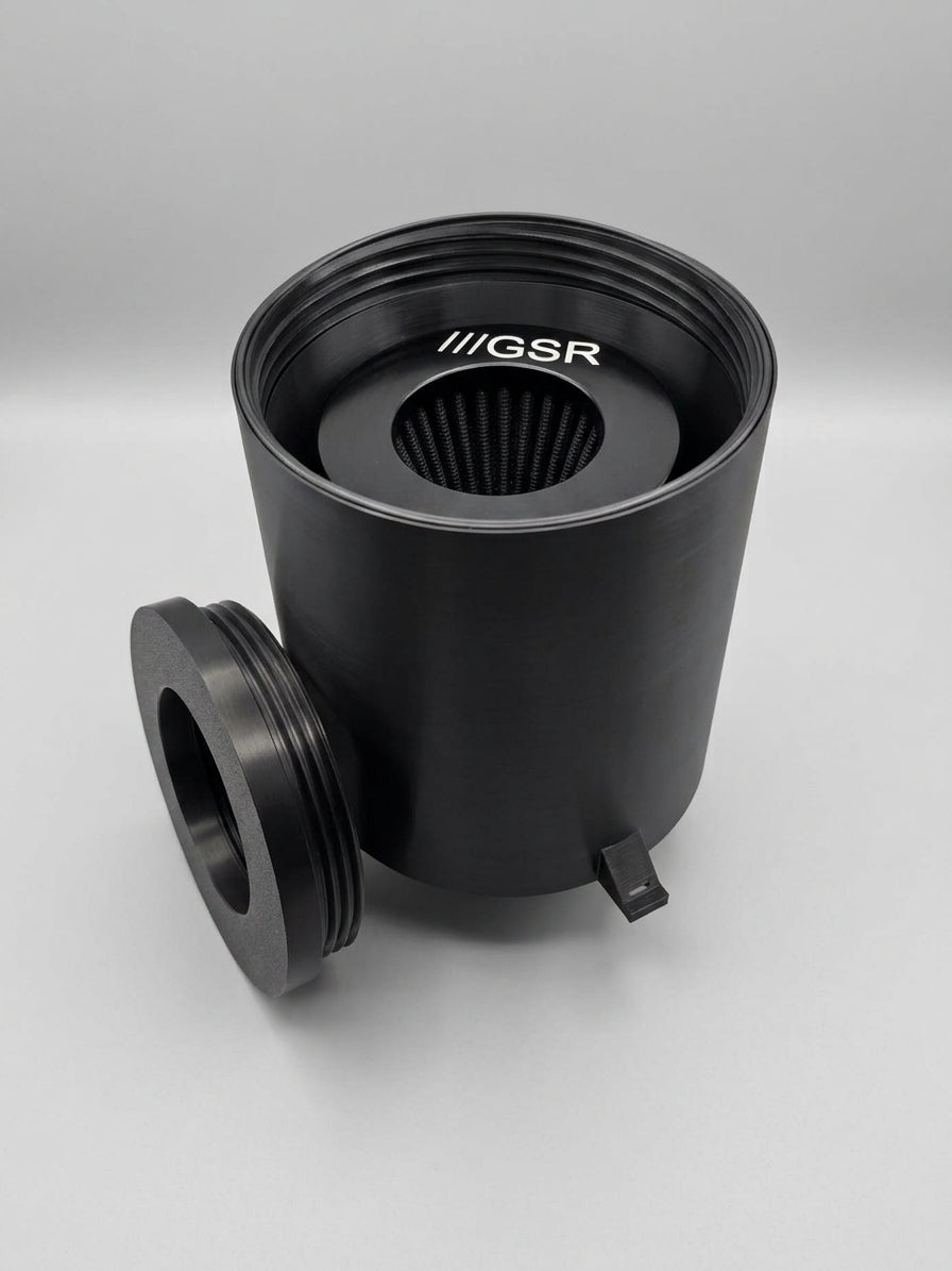 GSR Air Filter Heat Shield - sealed cone filter airbox 75mm