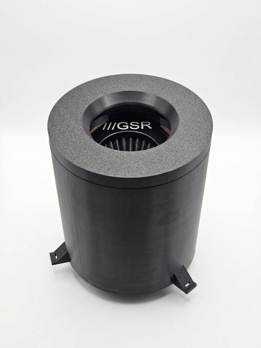 GSR Air Filter Heat Shield - sealed cone filter airbox 75mm